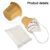 Anti-Mould Dehumidifier Bag with Calcium Chloride Moisture Absorber for Home Wardrobe Bathroom Cabinet Use, for Orange and White view 3