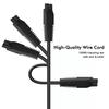 2 Pack USB Charging Cable for Remington Electric Shaver Model WDF5030A, WDF4816NA, WDF4821US, WDF4825 Only Womens Electric Shaver & Trimmer Replacement Charger Cord, Black view 4