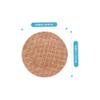 TEMPNAP Breathable Round Plasters 50pcs, 22mm Fabric Wound Care Stickers for Finger Joints and Fingertips, Waterproof and Flexible for Sports and Outdoor Activities view 2