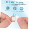 TEMPNAP Breathable Round Plasters 50pcs, 22mm Fabric Wound Care Stickers for Finger Joints and Fingertips, Waterproof and Flexible for Sports and Outdoor Activities view 3