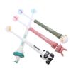 ERINGOGO 4pcs Boy Girl's Toothbrush Boy Girl Soft Bristles Three-Sided Head Fun Design for Gentle Cleaning Comfortable to Hold Handle for Little Hands and Girls Tooth Brush view 1