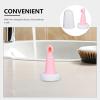 ibasenice Silicone Toothbrush Three Sided Cleaning Design for Boy Girl Oral Care Soft Silicone Bristles for Boy Girl Gum Cleaning for Years Teeth Brushing view 3