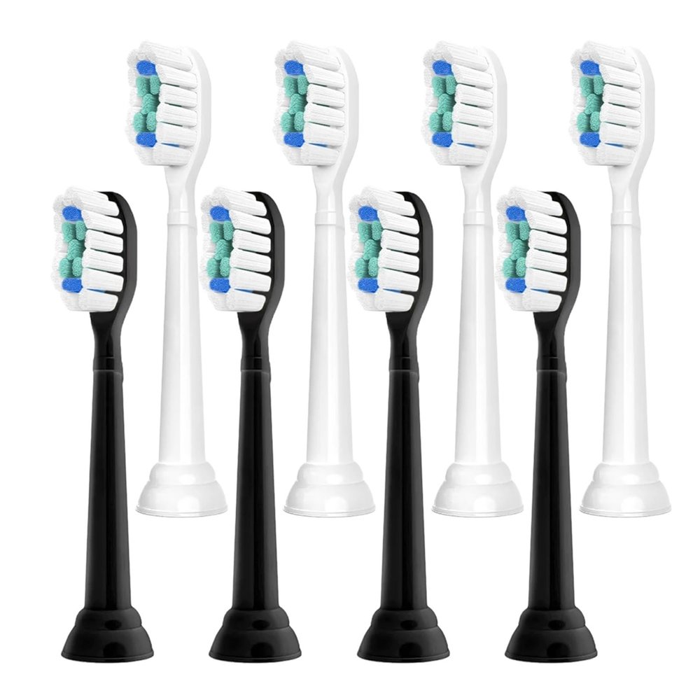 8 Pcs Replacement Toothbrush Heads,Compatible for Philips, Electric Toothbrush Professional Brush Heads 4100 5100 6100