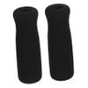 HOLIDYOYO Hand Grips Comfortable 2pcs Sponge for Crutches and Non-slip , Fatigue Relief Cushion Handle Wraps , Black Grip Pads Walking Canes for Elderly Mobility Aids view 1