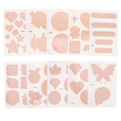 Housoutil 20pcs Scar Concealer Patches for Face Ultra Thin Waterproof Scar Tape Flexible Skin-Friendly Covering Stickers for Reduction and Invisible Healing