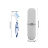 Yardwe Denture Cleaning Toothbrush Kit Travel Portable Case for Retainer Aligner Cleaning Use at Home Office Party view 2