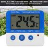 ABS Indoor Outdoor Large LCD Display Mini Alarm Thermometer Livestock Farm Electronic Temperature Meter with Sensor Cable for Refrigerator Freezer Wine Cabinet view 2
