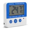 ABS Indoor Outdoor Large LCD Display Mini Alarm Thermometer Livestock Farm Electronic Temperature Meter with Sensor Cable for Refrigerator Freezer Wine Cabinet view 4