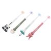 PAMINGONO 4pcs Boy Girl's Three-Sided Toothbrush Soft Bristles Gentle Oral Care for Boys and Girls Toddlers Girl Finger Brushing view 1