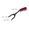 YARNOW Long Reach Reacher Grabber Tool with Strong Clamping Power and Ergonomic Length, Silver Plastic Pick up Tool for Outdoor Litter Picking, for Seniors and Pregnant Women view 2