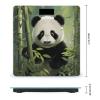 Curious Baby Panda Digital Bathroom Scale for Body Weight with High Precision Digital Weighing Scale with BMI Clear LCD Display and Step-On Measures Weight Up to 180kg view 2