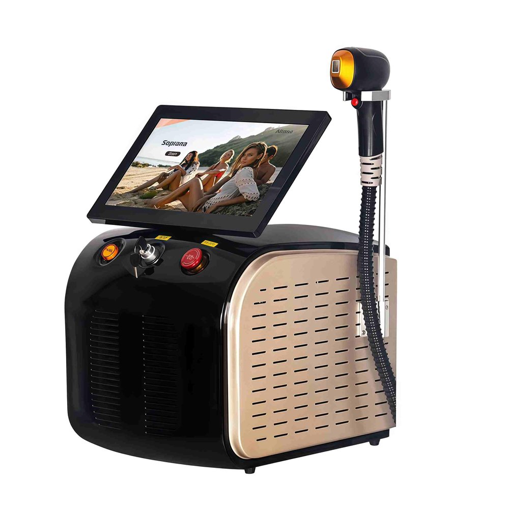 4 Wavelength Cooling System High End Hair Remover 808NM 755NM 940NM 1064NM Diode Laser Hair Removal Machine Safe Hair Removal