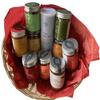M&S Premium Spice Gift Hamper Set, 10 Glass Jars with Fine Sea Salt, Basil, Thyme, Turmeric, Ground Ginger, Ground Cumin, Cayenne Pepper, Hot Paprika, Mild Chili, Garam Masala view 1