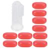 CFTGIW 10pcs Baby Finger Toothbrush Infant Silicone Soft Finger Toothbrushes for NewbornYellow Cover Can Cleaned Strong High Food and Any Not Contain Highly Safe and Baby (#3) view 1