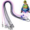 Abaodam Gloves Straps Adjustable Mitten Clips Neck Hanger Ropes 4pcs for Outdoor Use with Sturdy Nylon Material view 3