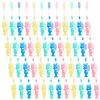 100 Pack Children's Toothbrushes Bulk, Individually Wrapped Soft Bristles Manual Toothbrushes for Kids, Cute Animal Kids Toothbrush for Nursery School Camp Dental Giveaways (4 Colours) view 1