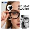 4 Pack LED Light Blocking Covers for Ray-Ban Meta Wayfarer/Skyler/Headliner Gen2/Oakley Meta HSTN Smart Glasses Accessories Adjustable LED Cover for Meta Glasses Easy Block Light Not Affect Recording view 2