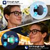 4 Pack LED Light Blocking Covers for Ray-Ban Meta Wayfarer/Skyler/Headliner Gen2/Oakley Meta HSTN Smart Glasses Accessories Adjustable LED Cover for Meta Glasses Easy Block Light Not Affect Recording view 4