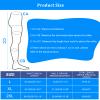 AOGOE Medical Compression Pantyhose for Women & Men, Closed Toe 23-32 mmHg Graduated Support Tights, Opaque Waist High Compression Circulation Leggings for Varicose Veins Edema Flight DVT Nursing, L view 2