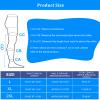 AOGOE Thigh High Compression Stockings for Women & Men, 23-32 mmHg Closed Toe Support Stockings with Anti-Slip Silicone Band, Graduated Compression Socks for Varicose Veins, Edema, Flight, Nursing view 2