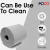 Moco White Centrefeed Rolls 6 Pack 2-Ply Recycled White 170 Sheets per Roll, 16.622cm Sheets, 37.4m Roll Industrial Cleaning Tissue for Kitchen, Catering & Commercial Use (6 Rolls) view 4