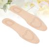 Sheepskin Leather Shoe Insoles 1 Pair Beige Breathable Odour-reducing view 3