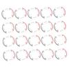 20 Pieces Universal Protective Collars Ring for 14 oz Wax Heater Pot Warmer view 1