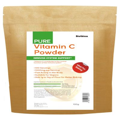 Biethica Pure Vitamin C Powder 100g