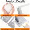 100 Pack Silver Bags For Food Storage Reclosable Zipper Lock, Smell Proof & Heat Sealable Long Term Storage For Coffee, Grains, Snacks, Pet Food Light Proof Barrier Pouc(Size:23*35cm thickness 0.24mm) view 2