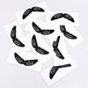 ARTSEWPLY Nose Hair Removal Wax Kit with 24 Black Mustache Stickers Beard Protectors, Convenient PP Material for Daily Use, Practical Nose Hair and Beard Accessory for Gentle Grooming view 3