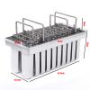 Stainless Steel Ice Lolly Popsicle Molds Kit, Large Capacity Popsicle Ice Cream Stick Holder(20PCS 108g Round) view 2