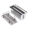 Stainless Steel Ice Lolly Popsicle Molds Kit, Large Capacity Popsicle Ice Cream Stick Holder(20PCS 108g Round) view 3
