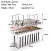 20PCS Stainless Steel Ice Cream Pop Molds Frozen Popsicle Maker Lolly Mould Ice Cream Stick Holder + Cleaning Brush view 2