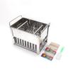 30PCS Stainless Steel Ice Cream Pop Molds Frozen Popsicle Maker Lolly Mould Ice Cream Stick Holder + Cleaning Brush view 1