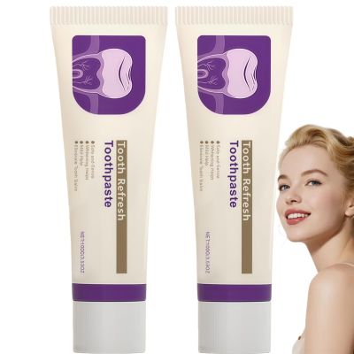 2PCS Nature Gum Repair Toothpaste,Teeth Repair Gel for Sensitive Teeth,Fresh Breath Whitening Toothpaste,Protects Gum Health,Strong Whitening,Repair&Protect Formula,Strengthening Oral Care,Gentle