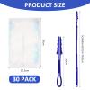 30 Pcs Fluffy Dusters Refills, Disposable Electrostatic Duster with 1 Handle and 1 Dust Magnet Telescopic Pole, Dust Magnet Refill for for Home and Car Cleaning view 2