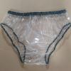Plastic Pants Adult Nappies Leakproof Underwear for Incontinence Reusable Adult Cloth Nappy Cover Low Noise Soft and Comfortable for Adults and SeniorsClear,L view 4