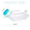 1000 ml Urine Bottles Male Urine Bottle with Glow in The Dark Lid Urinal Bottles for Men Mens Pee Bottle Spill Proof Portable Urinals for Men for Home Hospitals Car Travel Camping view 2