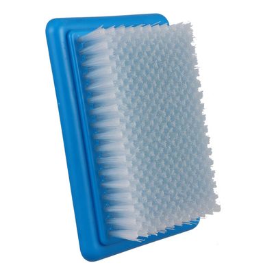 MUELODSIC Felt Base Hair Brush with Comfortable Grip Plastic Handle for Polishing Shoes Or Boots and Home Use, Easy to Grip Multi-Purpose Cleaning Tool
