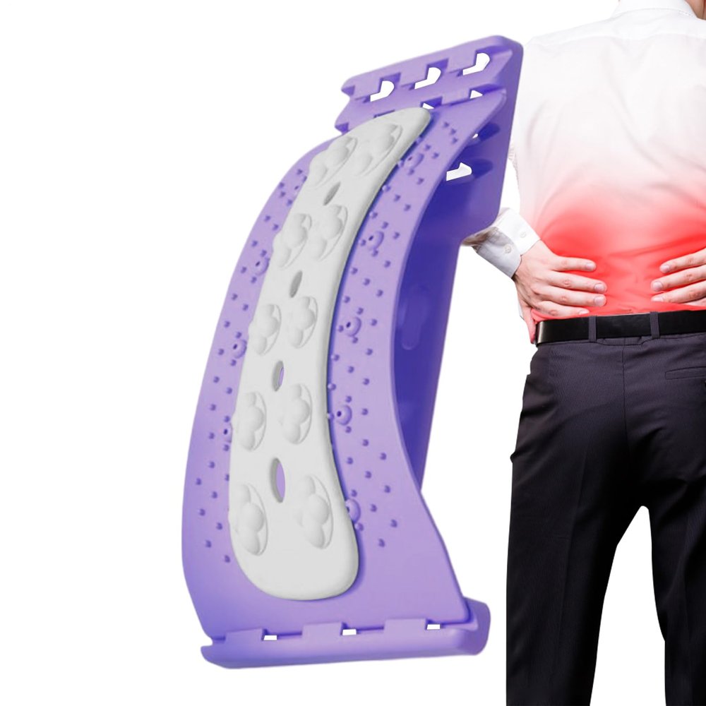 Lumbar Board Adjustable Level Traction Massage Tools