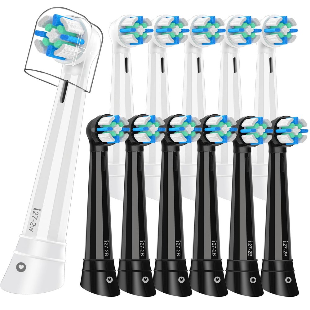 12PCS Toothbrush Replacement Heads Compatible with Oral B iO 10 9 8 7 6 5 4 3 Series Electric Toothbrush, Compatible with Oral B iO Brush Heads,io Toothbrush Head