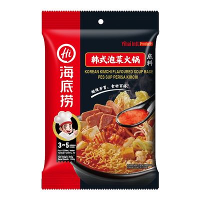 Haidilao Chinese Hot Pot Soup Base Seasoning Sauce (Korean Kimchi Soup Base [NEW])