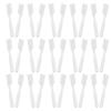 ARTSEWPLY 100pcs Prison-Specific Short Handle Manual Soft Toothbrush Thumb Grip Head Design for Adults for Institutional Correctional Use Travel Gym Bag view 1