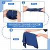 YELARXI Cooling Hoodie Towel, Cooling Towels for Neck and Face Sun Protection Instant Cool Hoodie 2 Pack & Blue/Cobalt Blue-Fitting for(Sport/Camping/Work Out/Hot Weather) view 4