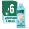 MOMA - Oat Drink - Immunity Support - Enriched with Vitamins - 750ml x 6 100% Plant-Based & Vegan Perfectly Foamable for Coffee Made with British Oats for Creamy Taste No Added Sugar view 1