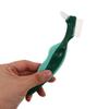 IWOWHERO 2pcs Double Sided Denture Toothbrush with Firm Nylon Bristles, Hard Bristle Brush for Deep Cleaning False Teeth and Dental Appliances, Portable Dual Head Design for Daily Use view 4