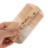 GARVALON Double Sided Bamboo Comb for Thick Hair and Pets with Ultra Fine Tooth Design and Robust Craftsmanship, Vintage Style Dematting Rake Suitable for Dogs, Cats, and Children view 2