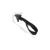 Abaodam 2pcs Adjustable Black Trekking Pole Wrist Straps Handle Replacement Walking Stick Wristbands for Hiking, Walking, Outdoor Trekking Accessories view 2