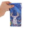 Gatuida Eyeglasses Cleaning Kit Suede Cloth and Drawstring Pouch Reindeer Pattern for Holiday Travel Portable Glasses Cleaner and Case view 4