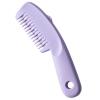 2-in-1 Thinning Comb Cutting Tool Dual-Sided Styling Razor for Split Ends, Flyaways & Layer Trimming Lightweight Hairdressing Trimmer for Women (Purple) view 1